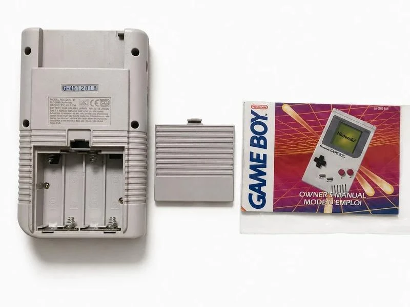 Nintendo Game Boy DMG-01 gray + FAH manual – photo 2